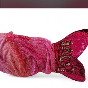 Pink Mermaid Tail Blanket Fairycore Sequin PrincessCore Y2K Fantasy Soft Girl